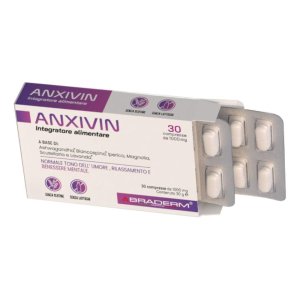 Anxivin 30 compresse - integratore per rilassamento e benessere emotivo