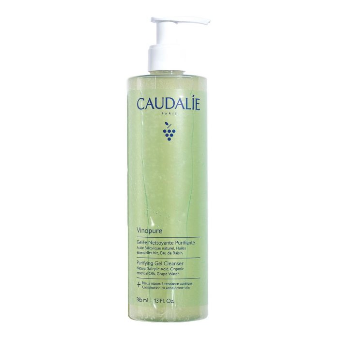 Caudalie Vinopure - Gel Detergente Purificante all'Acido Salicilico 385ml