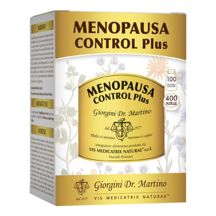 Integratore Menopausa Plus Donna 400 Pastiglie - Supporto Naturale ai Sintomi della Menopausa e Benessere Ormonale Femminile