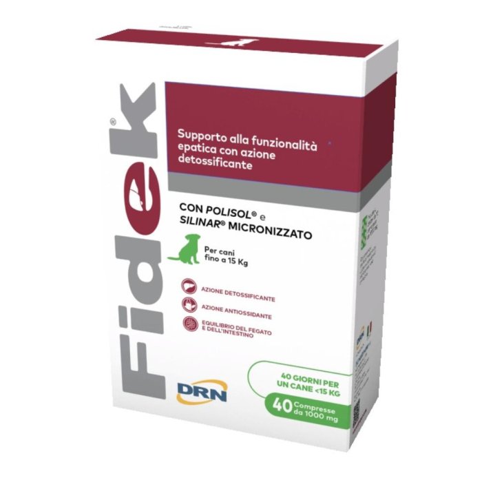Fidek DRN 40 Compresse da 1 grammo Prodotto Nutrizionale Avanzato