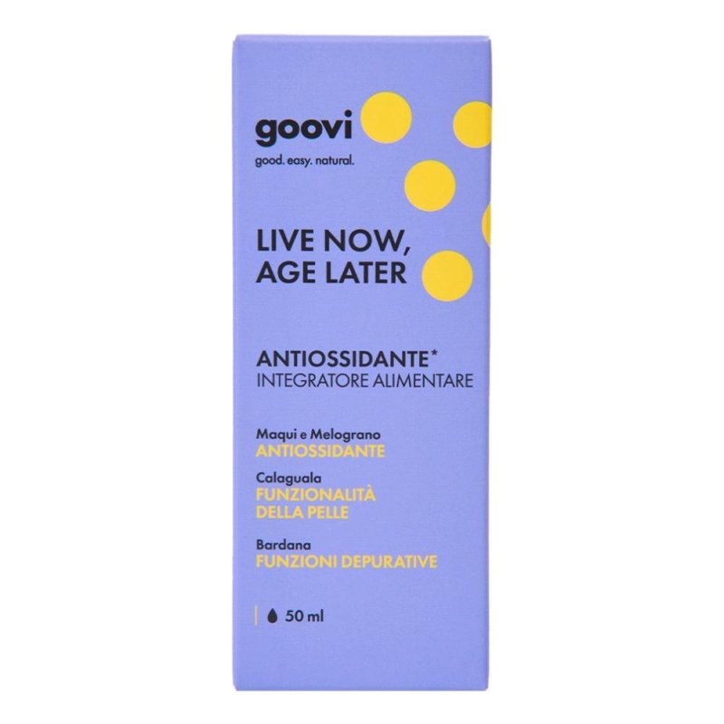 Goovi Antiossidante Integratore 50 ml – benessere e difesa naturale della pelle