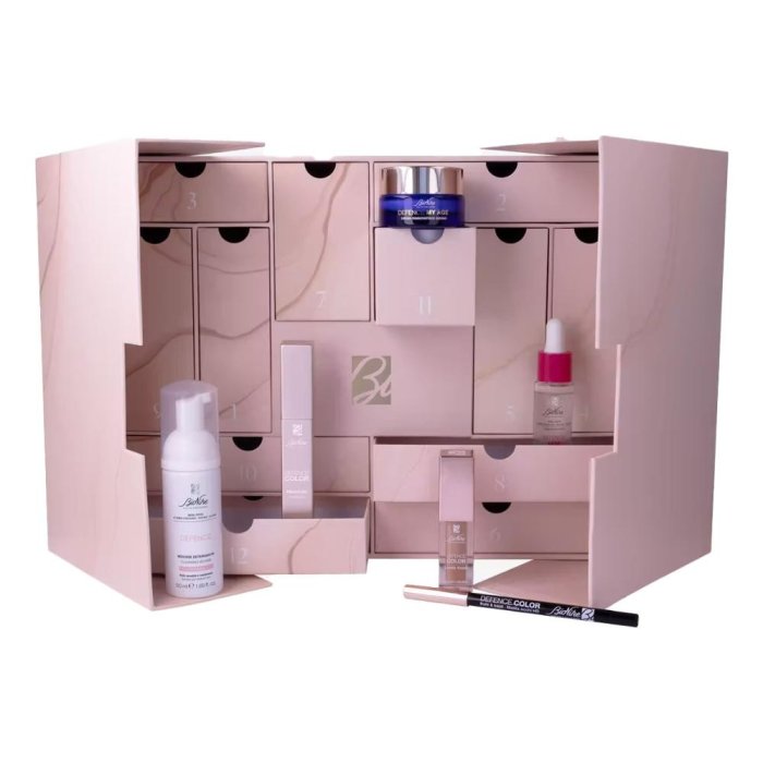 Bionike Calendario dell'Avvento Cofanetto Regalo 12 Soprese Beauty Full Size e Mini Size