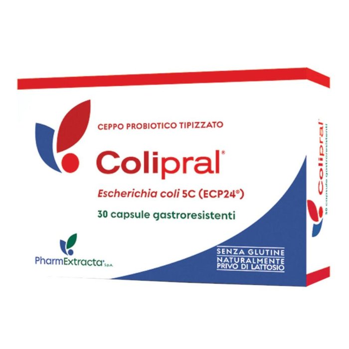 Colipral 30 capsule - integratore per benessere intestinale