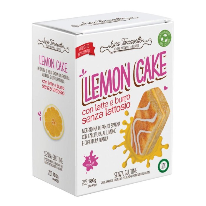 LEMON CAKE Merendina 4x45g