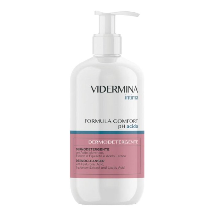 Vidermina Intima Detergente Delicato 500 ml Nuova Formula – Detergente Intimo per Igiene Quotidiana