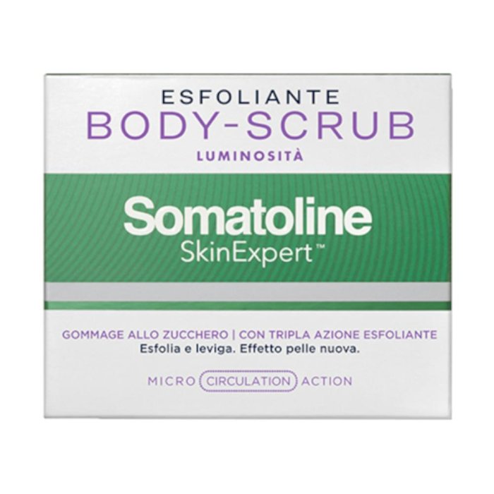Somat Skin Expert Body Scrub Lumin Esfoliante Corpo Illuminante per Pelle Luminosa e Liscia