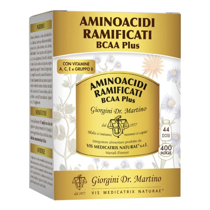 SVS Aminoacidi Ramificati Plus Integratore di Aminoacidi Essenziali per Sportivi
