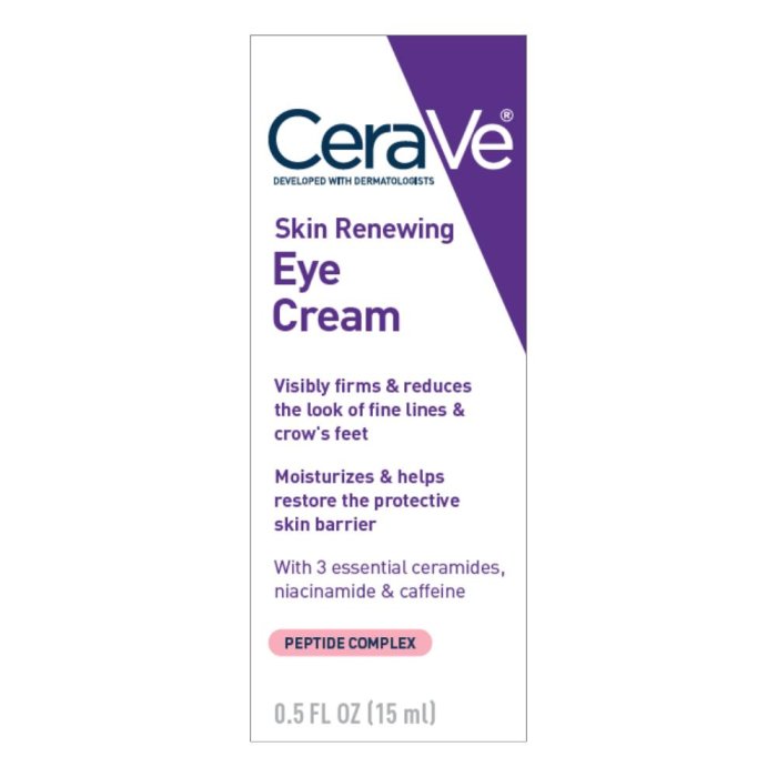 CeraVe Skin Renewing - Crema Contorno Occhi Anti Età Prime Rughe 15ml