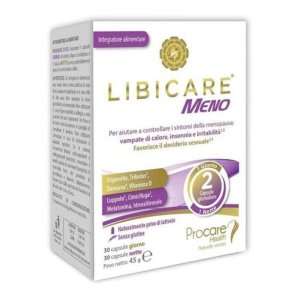 Libicare Meno 60 capsule - integratore per donne in menopausa