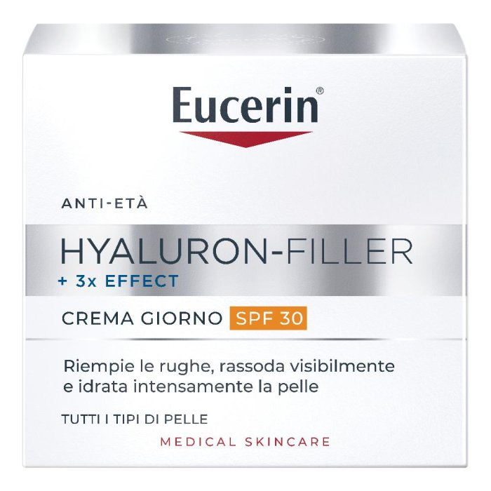 Eucerin Hyaluron-Filler +3X Effect Giorno SPF 30 Ricarica 50ml