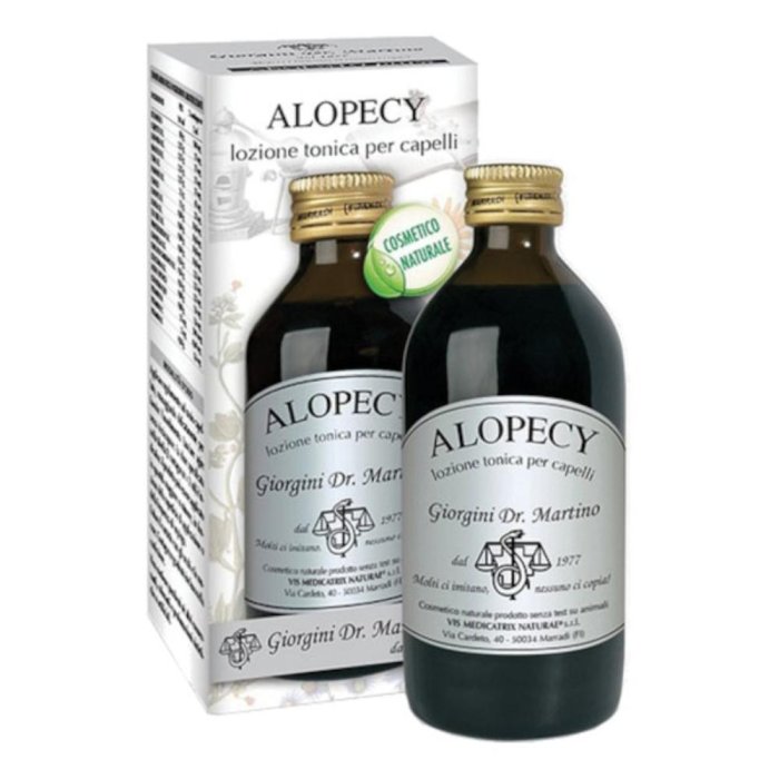Alopecy Giorgini Lozione Anticaduta Capelli 100 ml Trattamento Rinforzante per Diradamento e Caduta