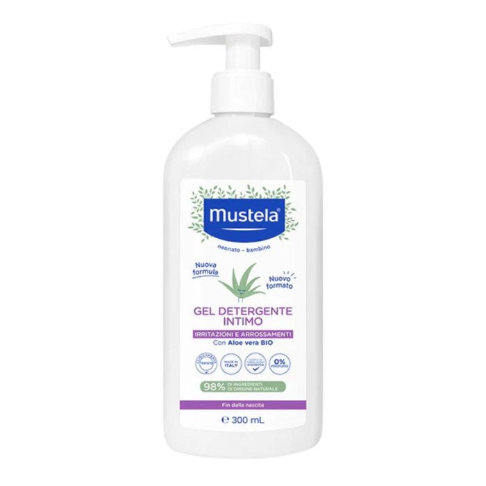 Mustela Gel Detergente Intimo Neonato e Bambino Irritazioni e Arrossamenti 300 ml