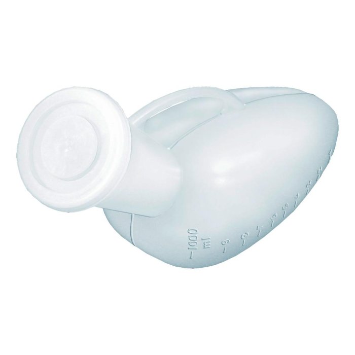 Urinale Uomo con Tappo Artsana 951106210 per Raccolta Urine Portatile e Igienica