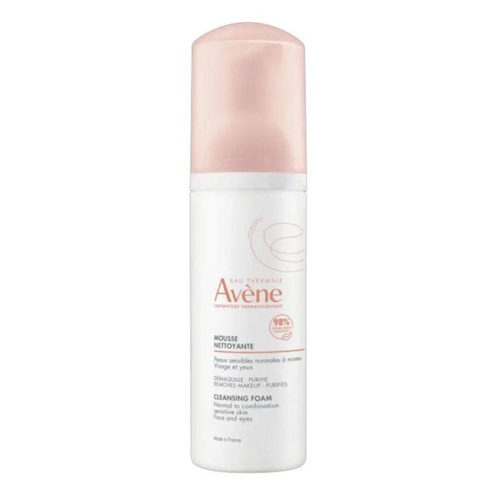 Avène Mousse Detergente 150 ml – detergente viso per pelle sensibile e mista
