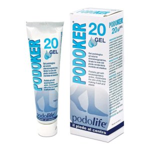 Podoker 20 Gel 100 Millilitri Trattamento Piedi per Calli Duroni e Pelle Secca Indurita