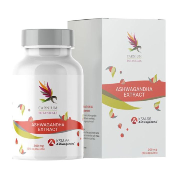 CARNIUM BOT ASHWAGANDHA 60CPS