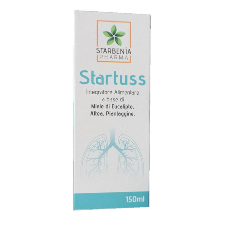 Startuss Sciroppo Tosse 150 Millilitri Dispositivo Medico Calmante ed Emolliente per Tosse Secca e Grassa per Adulti e Bambini tak