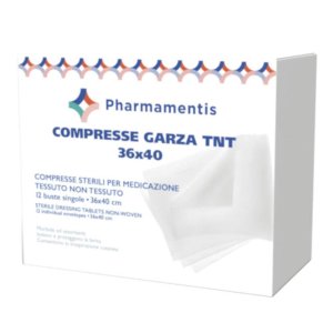 Pharmamentis garza TNT 36x40 - garze TNT per medicazioni grandi
