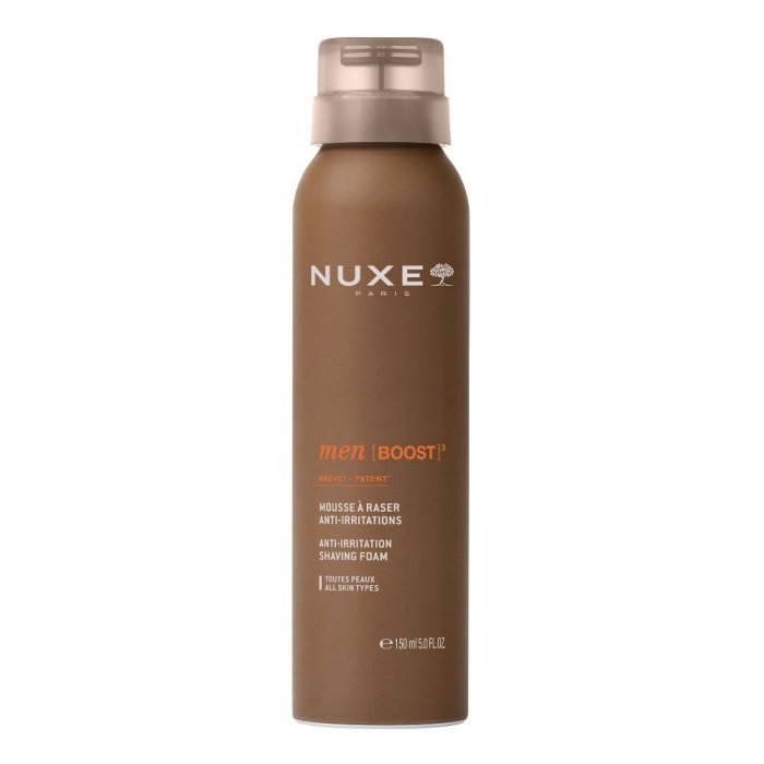 Nuxe Men Mousse da Barba Anti Irritazione 150 ml Schiuma da Rasatura Uomo per Pelli Sensibili