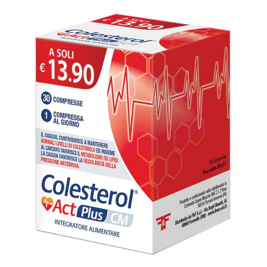 COLESTEROL ACT Plus CM 30Cpr