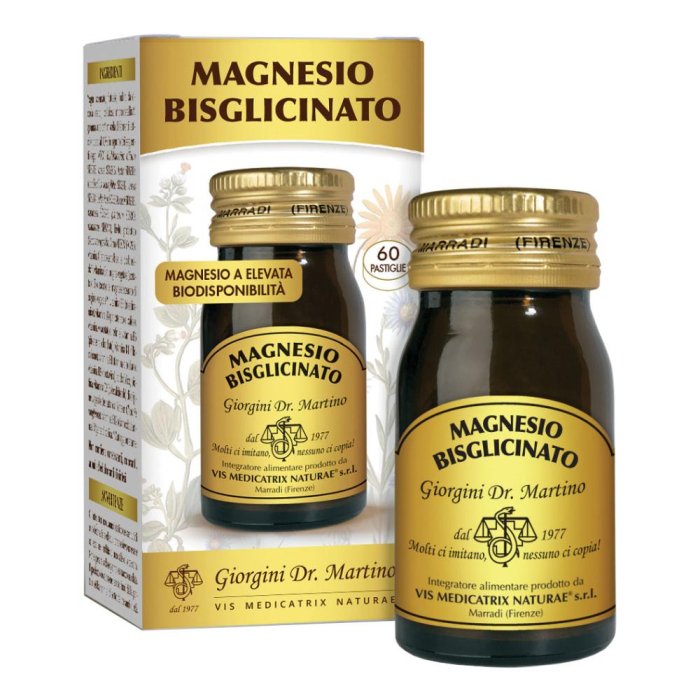 Dr. Giorgini Magnesio Bisglicinato Integratore 60 Pastiglie