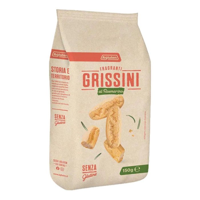 AGLUTEN Grissini Rosmarino150g