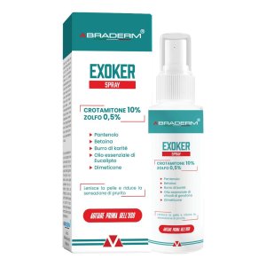 Exoker spray 100 ml - spray lenitivo per cute sensibile
