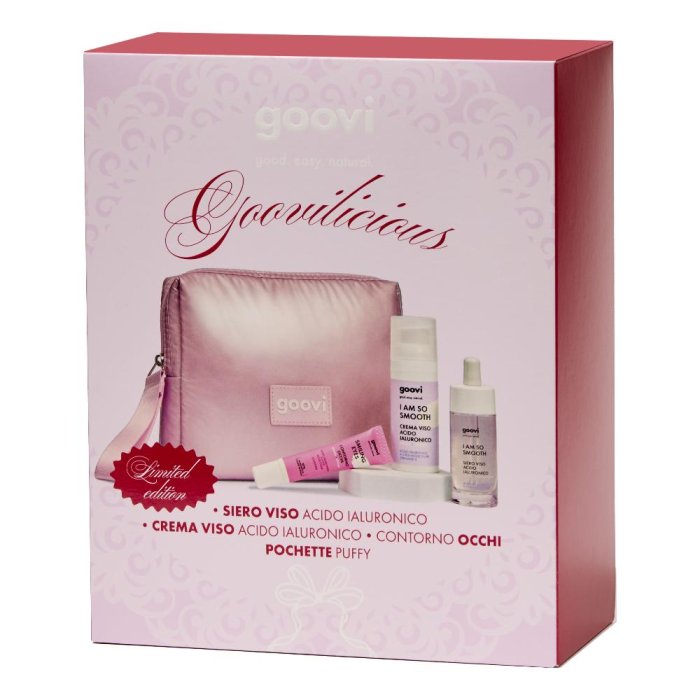 Goovi Box Natale 25 Idratante – Cofanetto Regalo Natale con Prodotti Idratanti per Corpo e Viso