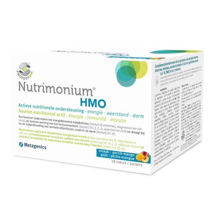 Metagenics Nutrimonium HMO Oligosaccaridi del Latte Umano Integratore Benessere Intestinale e Difese Immunitarie 28 Bustine
