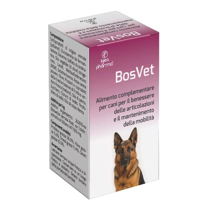 Bosvet Integratore Naturale per Cani and Gatti 30 Compresse per Articolazioni e Mobilità