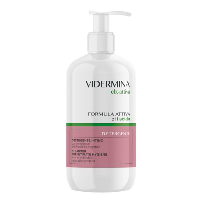 Vidermina CLX Detergente Intimo 300 ml NF - detergente delicato per l'igiene intima quotidiana