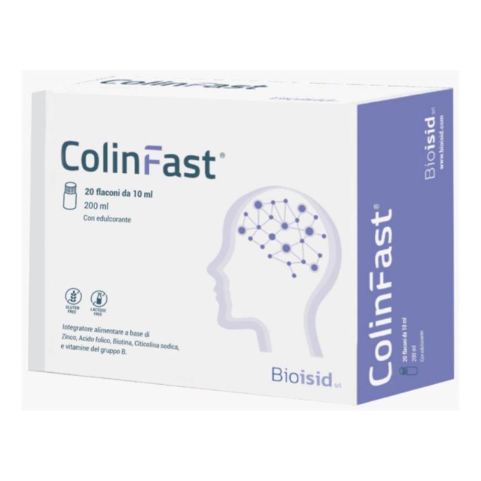 Colinfast 20 flaconcini 10 ml - integratore con estratti vegetali per benessere gastrointestinale