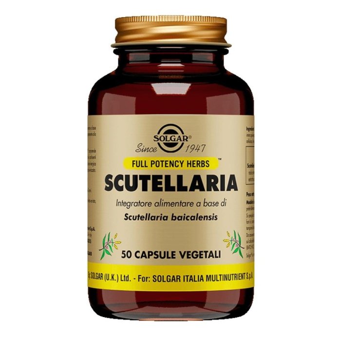 Scutellaria 50 capsule vegetali - integratore a base di scutellaria per benessere delle vie respiratorie