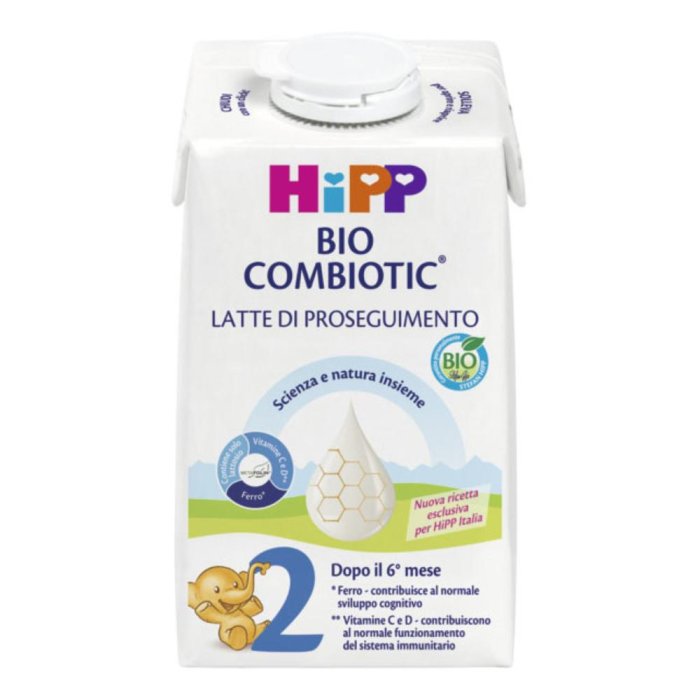 Hipp Combiotic 2 Bio 500 ml - latte di proseguimento biologico dai 6 mesi