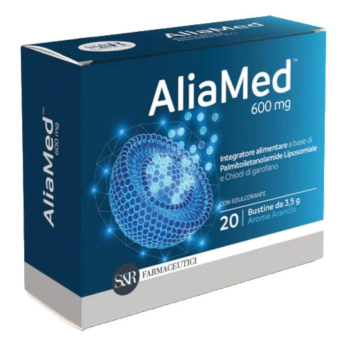 Aliamed 20 bustine - integratore per benessere intestinale con fibre e probiotici