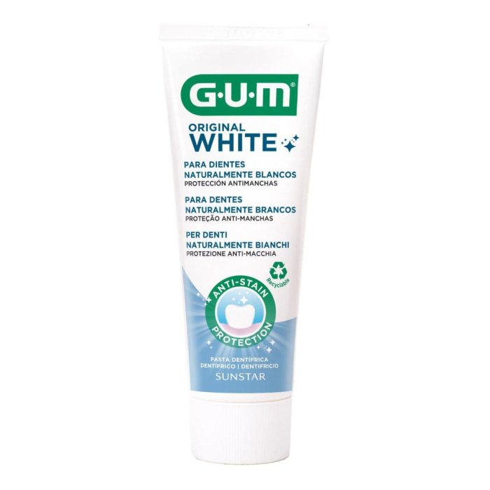 Gum Original White Dentifricio Sbiancante 75ml