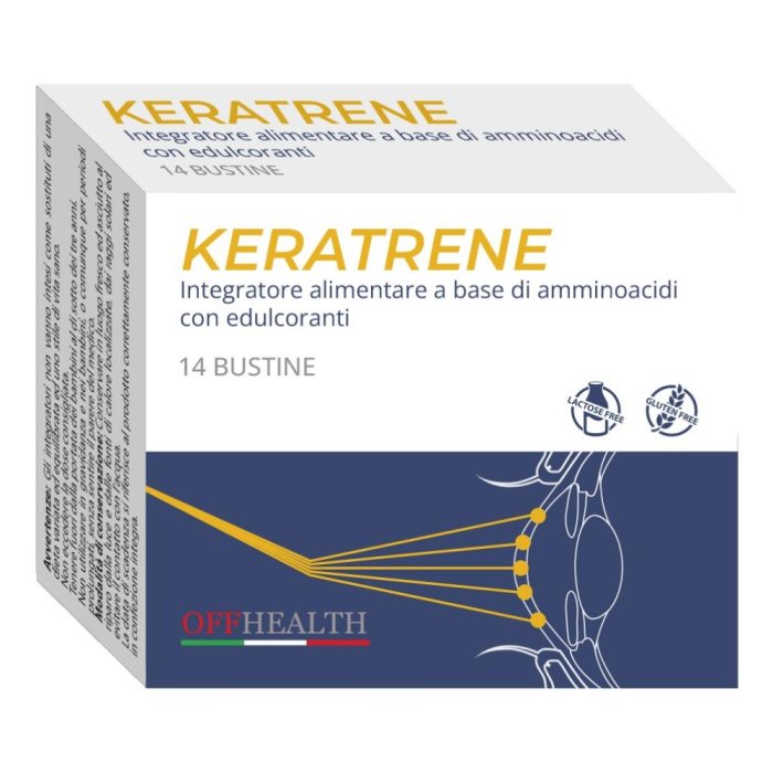 Keratrene Integratore Alimentare per Capelli e Unghie 14 Bustine – Trattamento per la Crescita dei Capelli e la Forza delle Unghie con Risultati Real