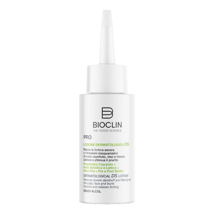 Bioclin Pro Lozione DS 75 ml - lozione dermatologica per cuoio capelluto, viso e tronco con forfora e arrossamenti