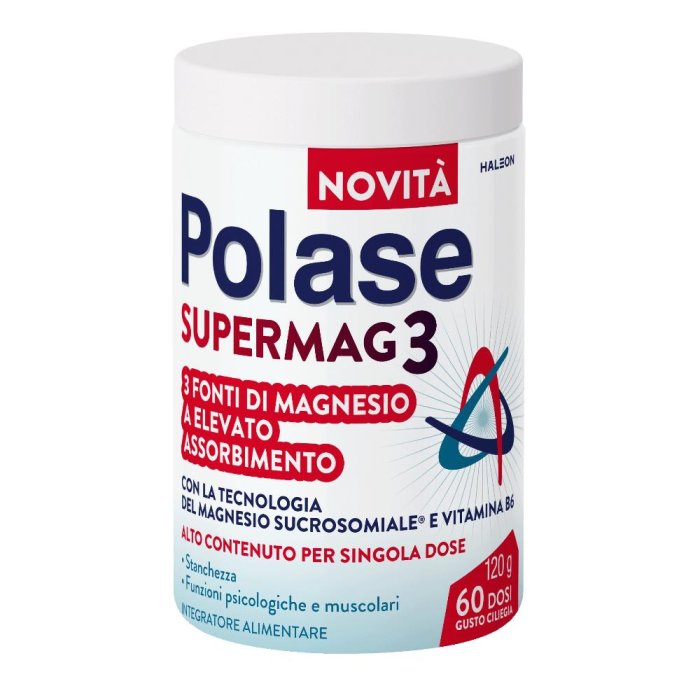 Polase SuperMag3 18 stick 2 g - integratore di magnesio ad alto assorbimento