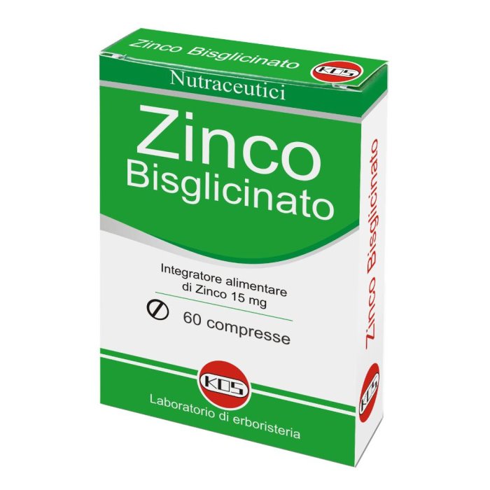 ZINCO BISGLIC.60 Cpr KOS