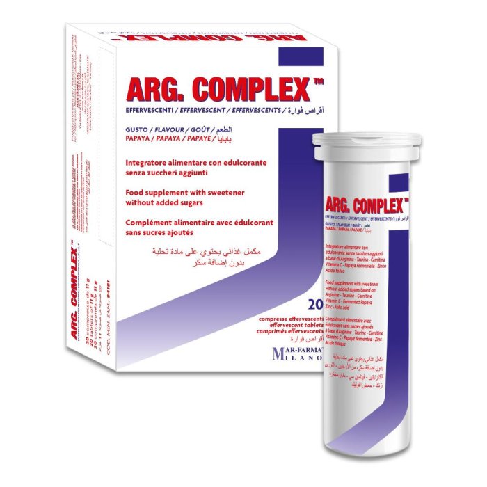 ARG COMPLEX 20CPR EFFERV