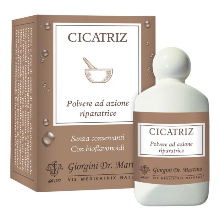 CICATRIZ Polvere 10 g Cicatrizzante per Ferite e Irritazioni Cutanee Uso Adult
