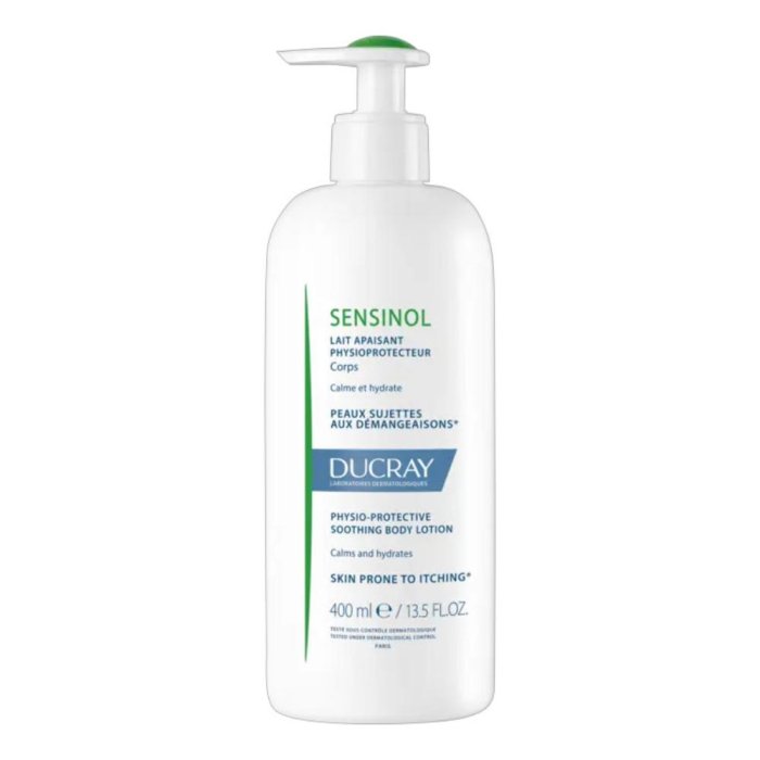 Sensinol Latte Lenitivo Corpo 400 ml – Trattamento Idratante Calmante per Pelle Secca e Sensibile con Prurito