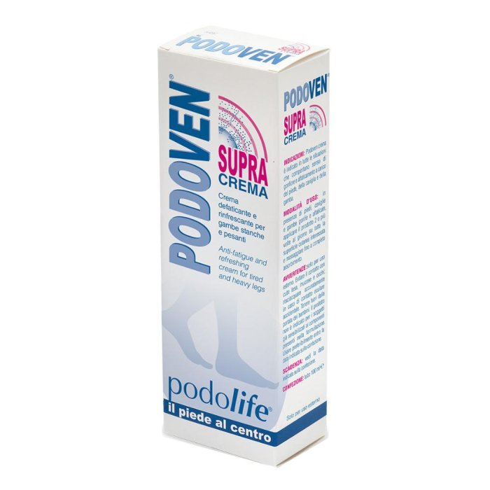 Podoven Supra Crema 100 ml Trattamento Gambe Pesanti e Capillari Fragili