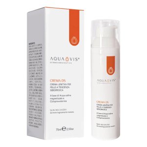 Aquavis DS crema 75 ml - crema lenitiva per cute seborroica con arrossamenti e desquamazione