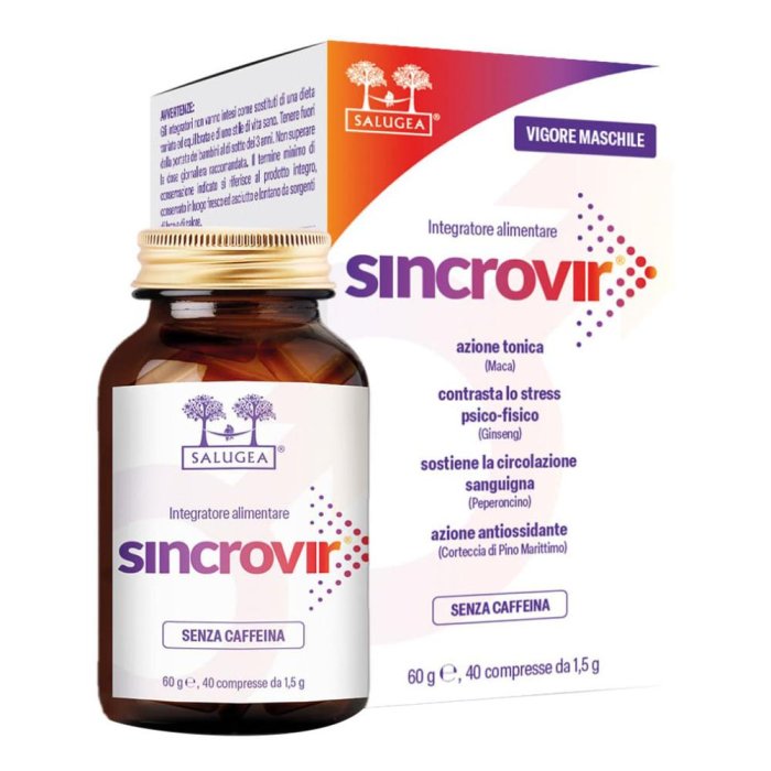 Sincrovir Salugea Integratore Difese Immunitarie Naturale 40 Compresse