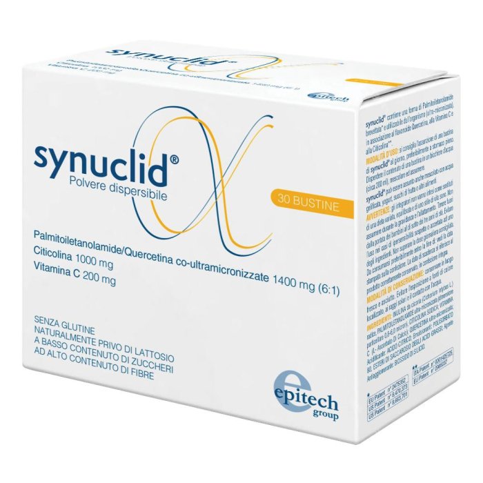 Synuclid 30 bustine - integratore a base di magnesio, vitamine e antiossidanti