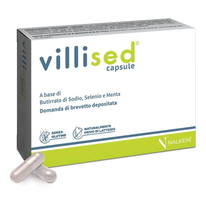 Villised Integratore Alimentare 30 Capsule per Benessere Intestinale ed Equilibrio della Flora Intestinale