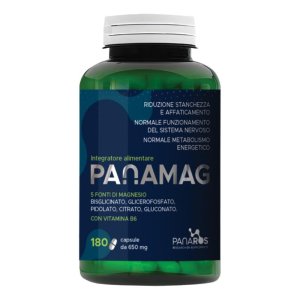 Panamag 180 capsule - formato convenienza magnesio e potassio