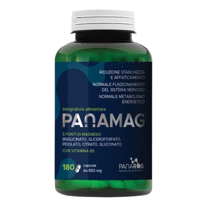 Panamag 180 capsule - formato convenienza magnesio e potassio